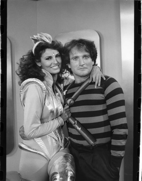 Raquel Welch With Robin Williams