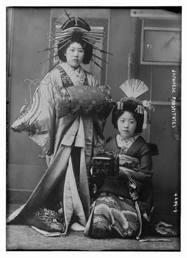 Oiran Japanese Prostitutes