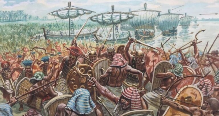 Sea Peoples Attack Featured