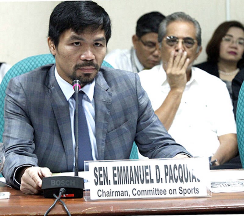 Senator Manny Pacquiao