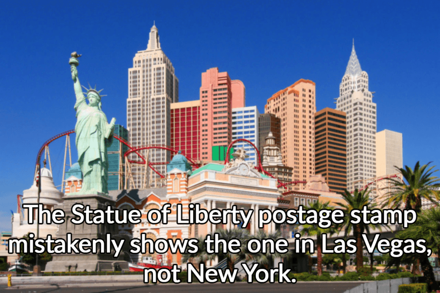 Statue Of Liberty Stamp