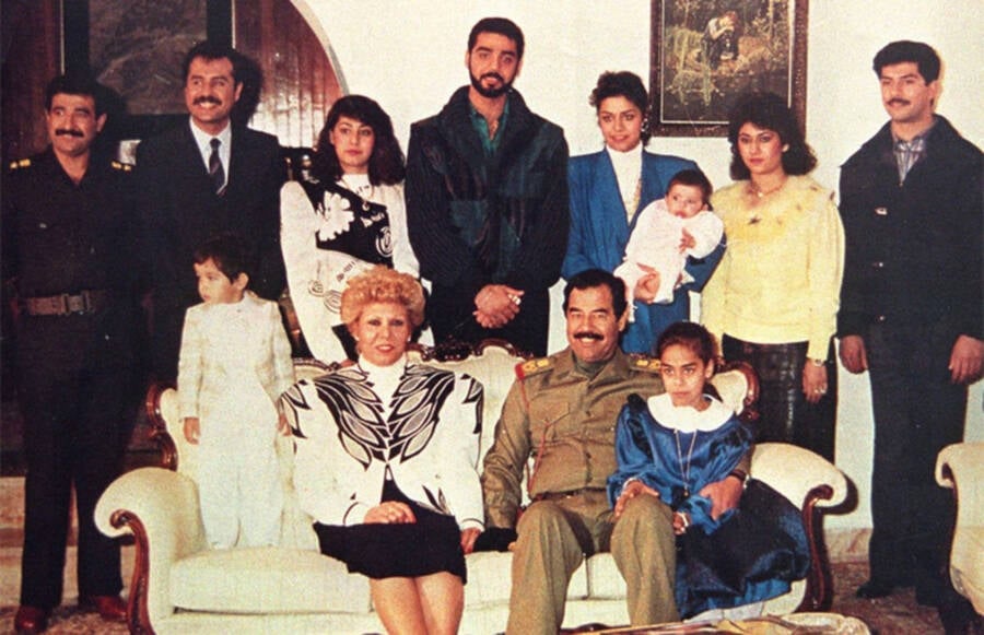 The Family Of Sajida Talfah And Saddam Hussein