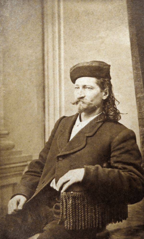 Portrait Of Wild Bill Hickok