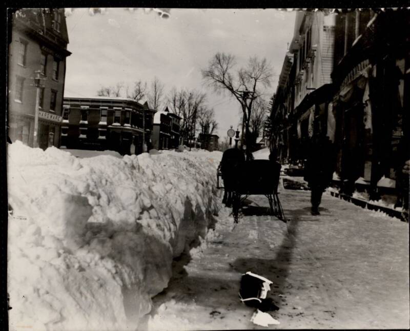 1888 Blizzard In Boston