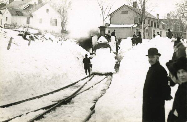 1888 Blizzard In Norfolk Connecticut