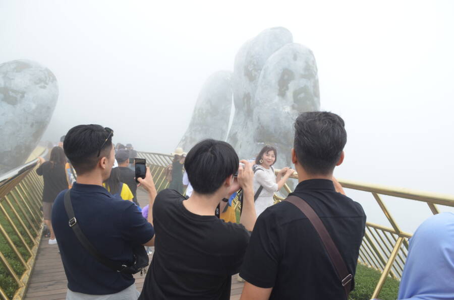 Golden Bridge Visitors
