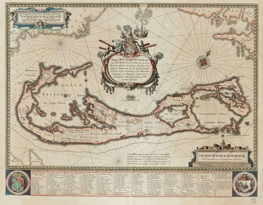 Map Of Bermuda