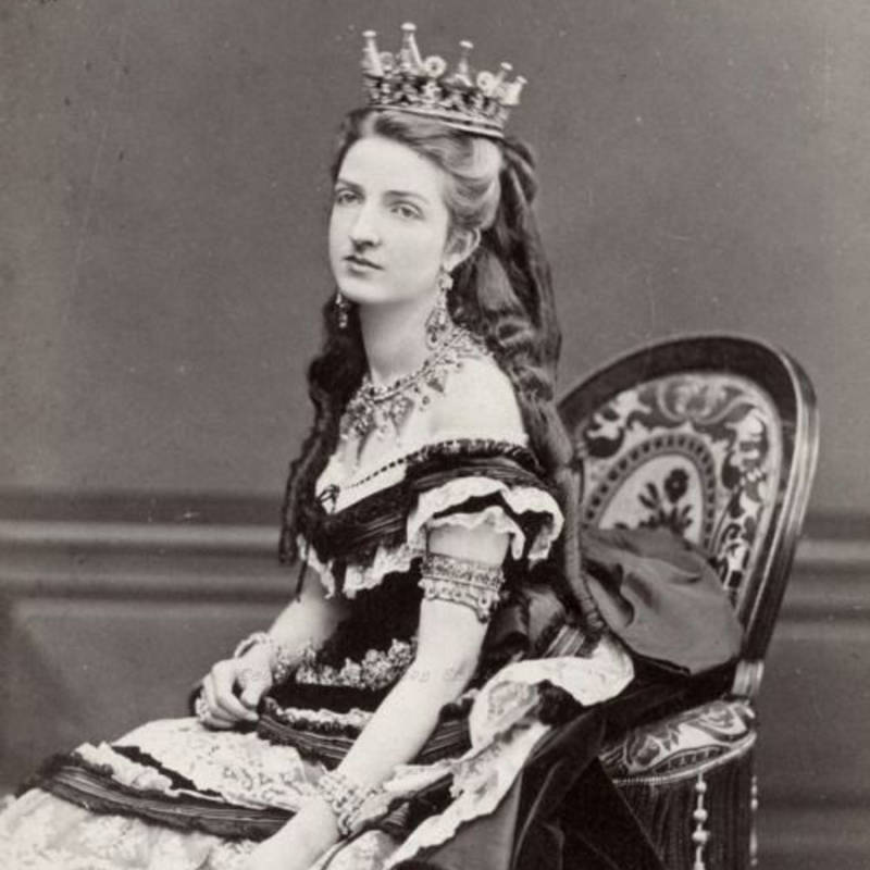 Portrait Of Queen Margherita