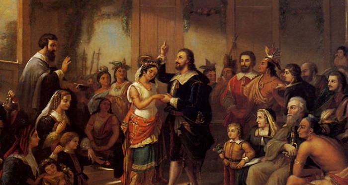 real life pocahontas and john rolfe