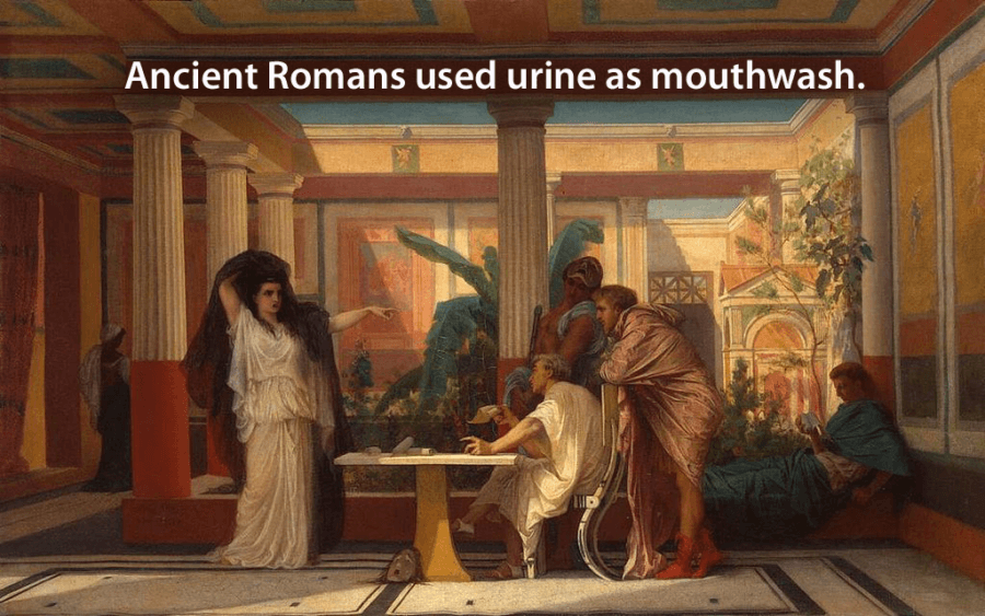 Ancient History Roman Mouthwash