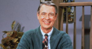 Smiling Mister Rogers
