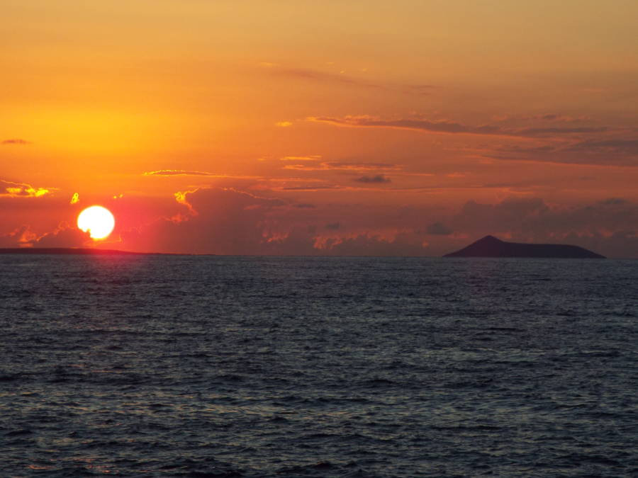 Sunset Over Niihau Island