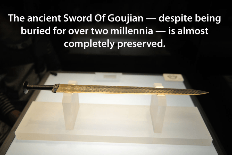Ancient History Sword Of Goujian
