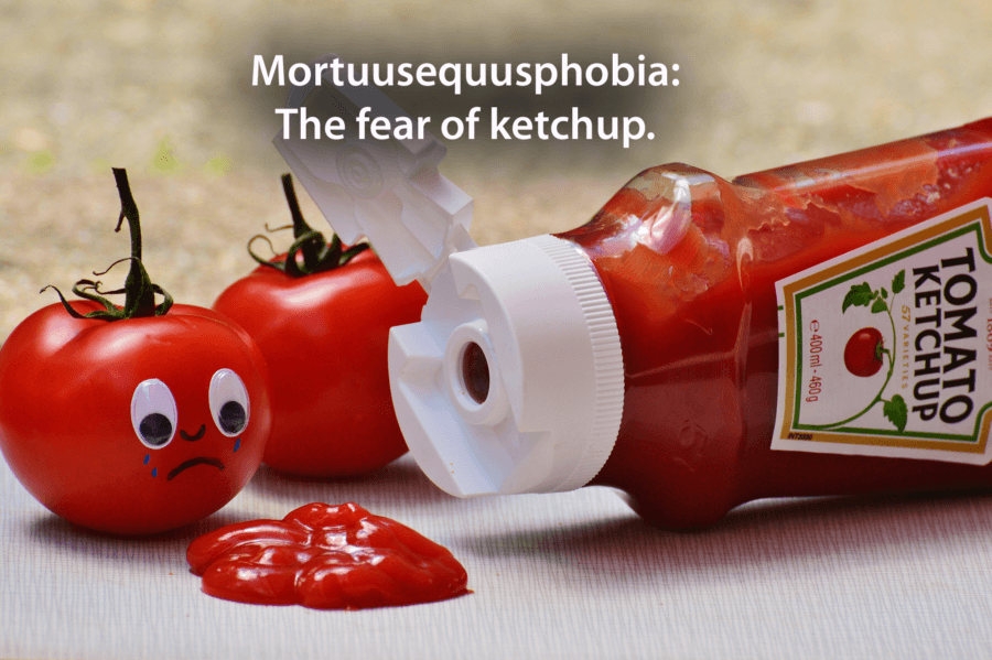 Weird Phobias Ketchup