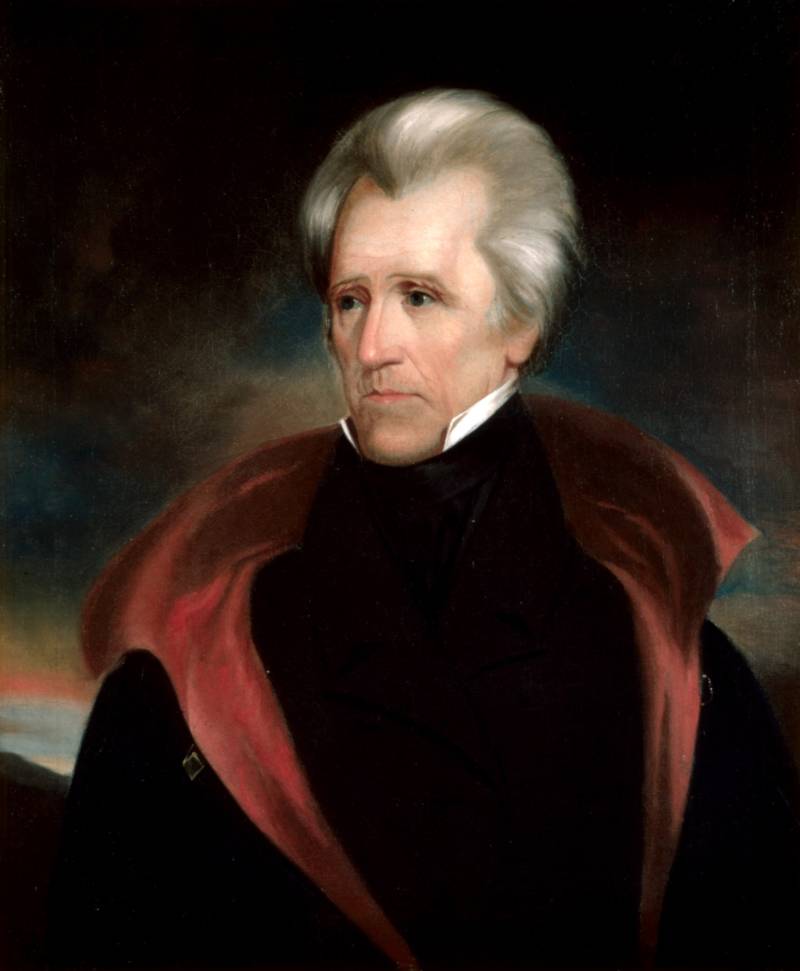 Retrato de Andrew Jackson