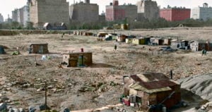 Hooverville In Central Park