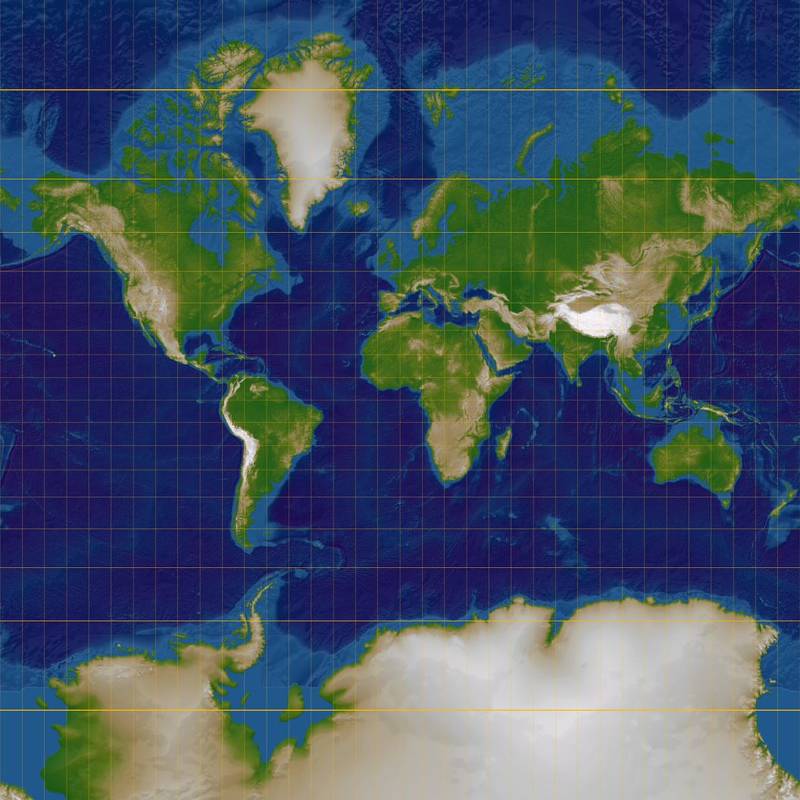 Mercator Map