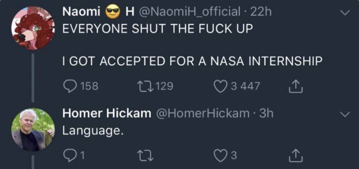 Naomi Homer Tweet