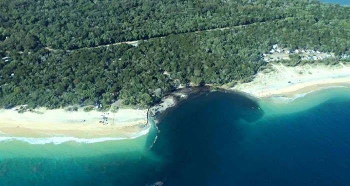 Watch A Massive Sinkhole Swallow Up A Chunk Of Beach In