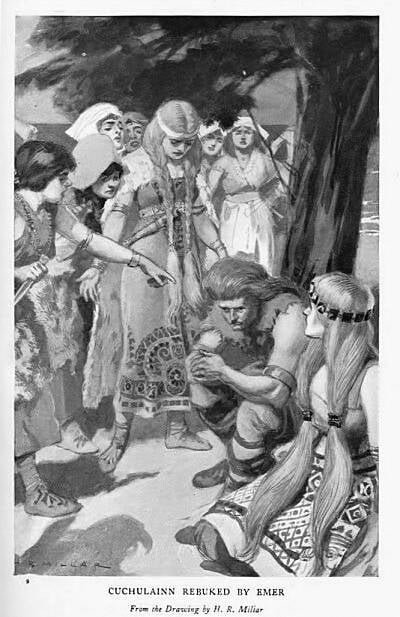 Cú Chulainn Rebuked By Emer