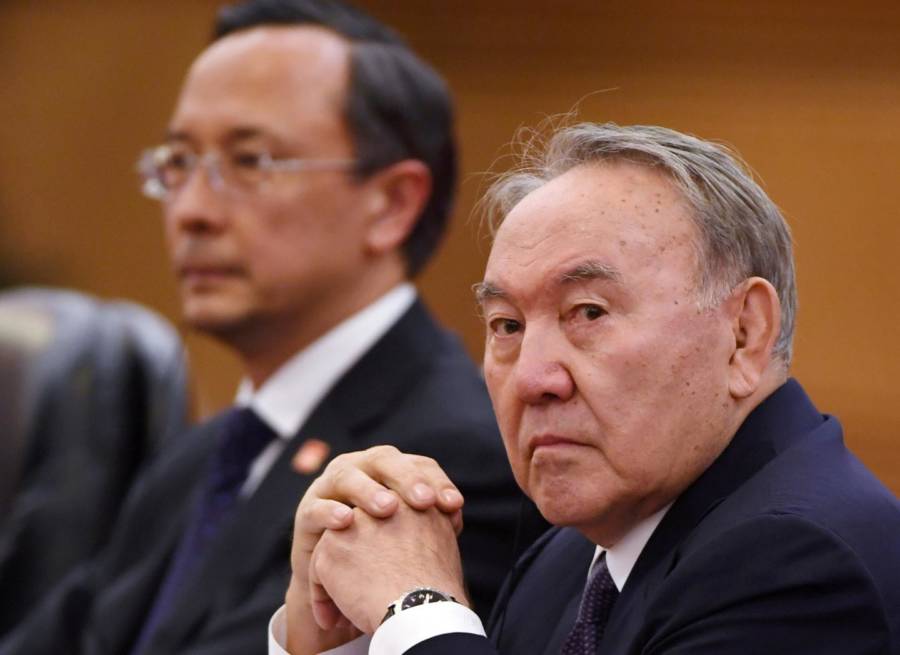 Kazakh President Nursultan Nazarbayev
