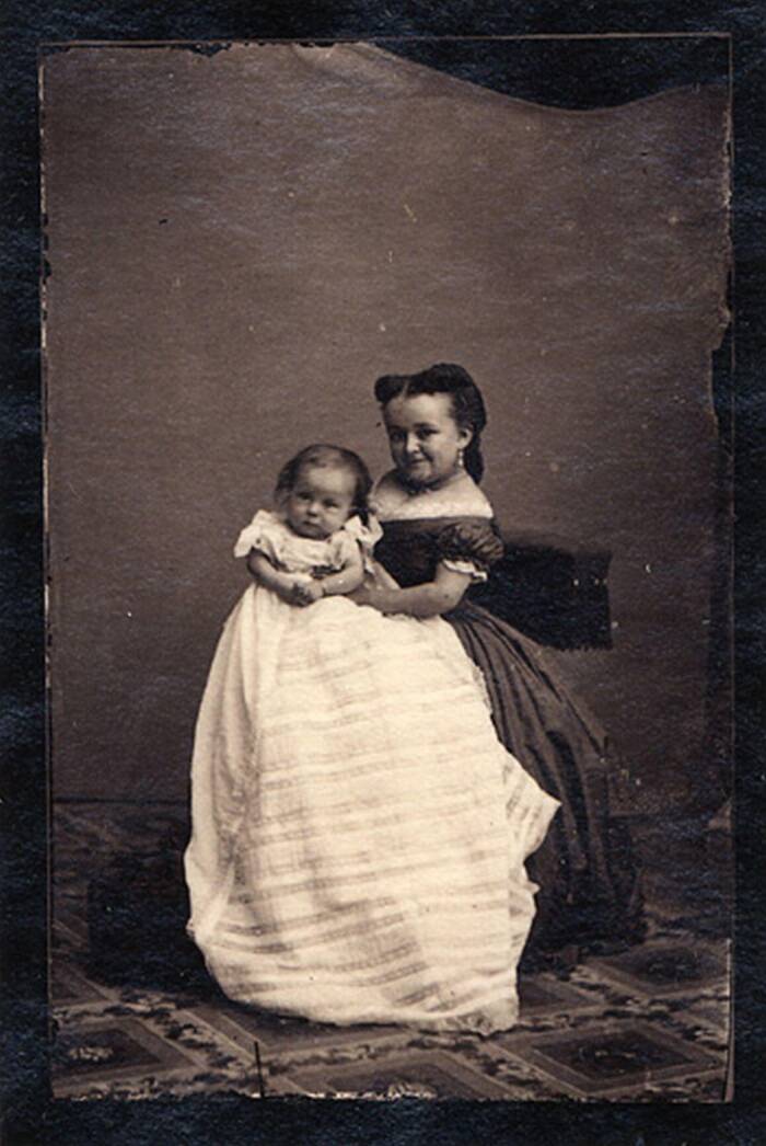 Lavinia Warren And Baby