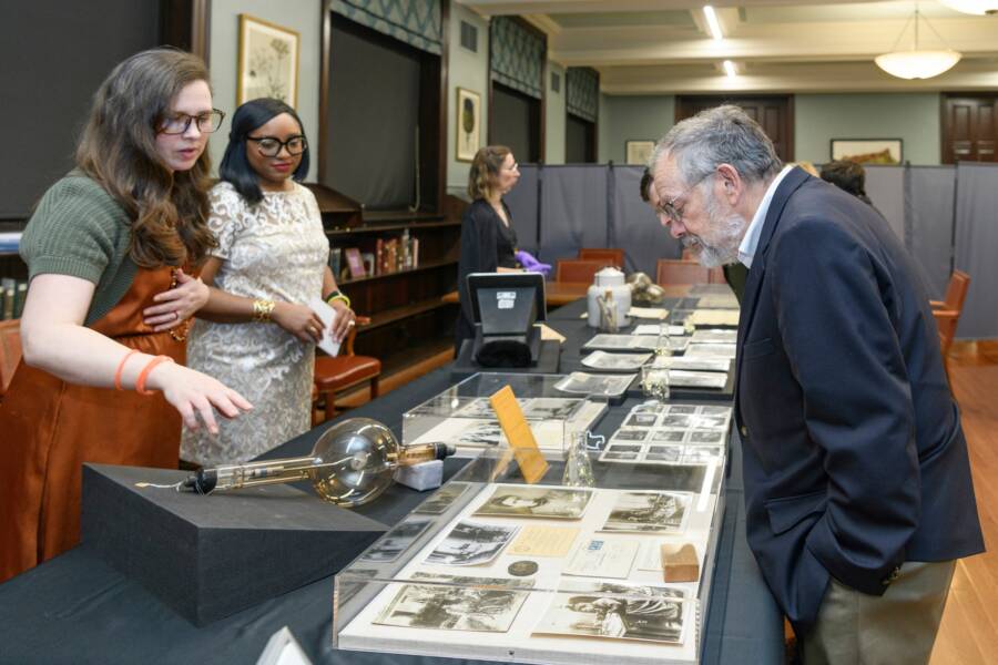Mutter Museum Guests And Staff