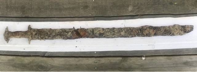 Sword Found By 8 Year Old Girl