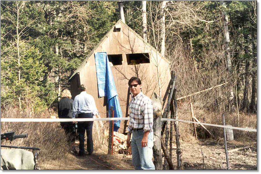 James Fitzgerald At The Unabomber Cabin