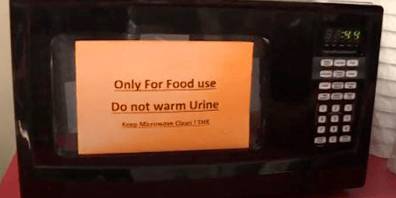 Florida Urine Sign