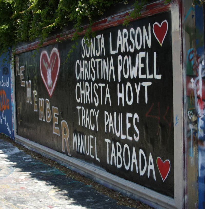 Memorial For Victims Of The Gainesville Ripper