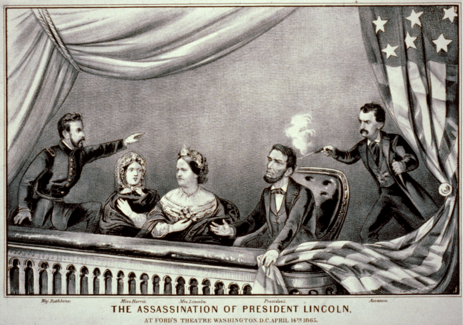 Graphic Of Abraham Lincoln Assassination