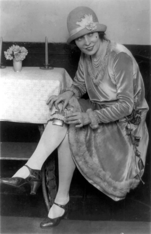 1920s Flappers: The flapper look is seen frequently