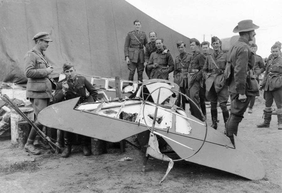 Fokker Triplane Wreckage