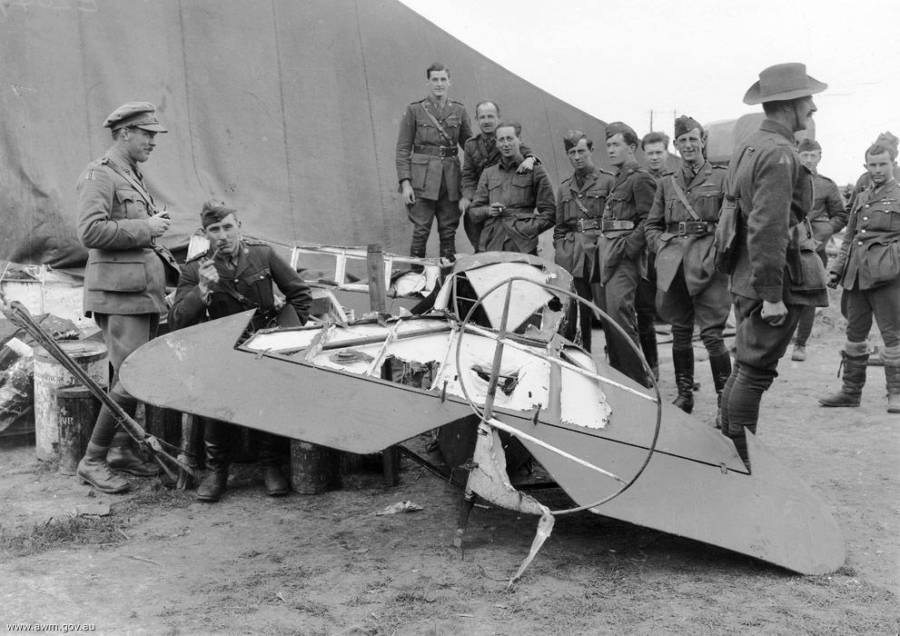 The Remains Of The Fokker