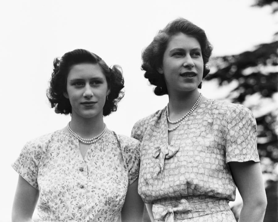 Queen Elizabeth's Sister And The Queen
