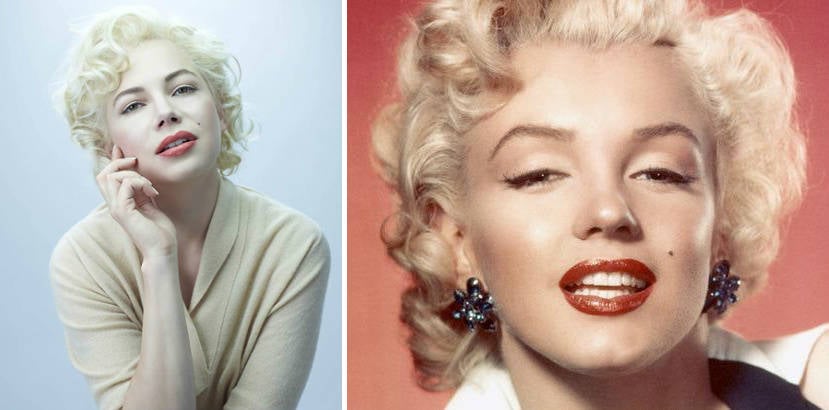 Michelle Williams As Marilyn Monroe