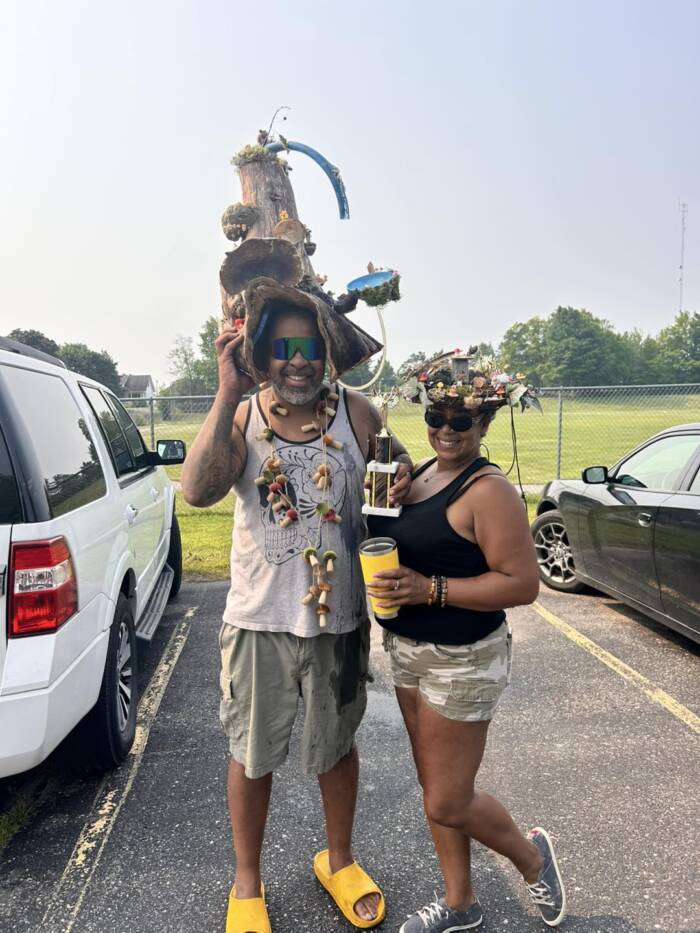 People Dressed Up For Humongous Fungus Festival