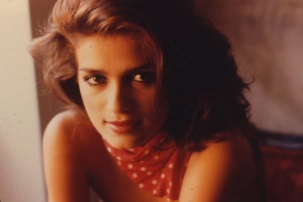 Gia Carangi In Red Bandana