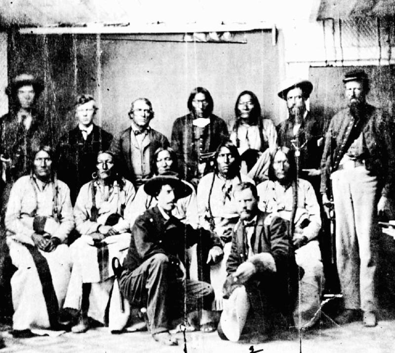 Cheyenne Chief Black Kettle And Others