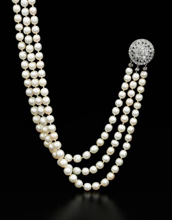 Marie Antoinette Pearl Necklace