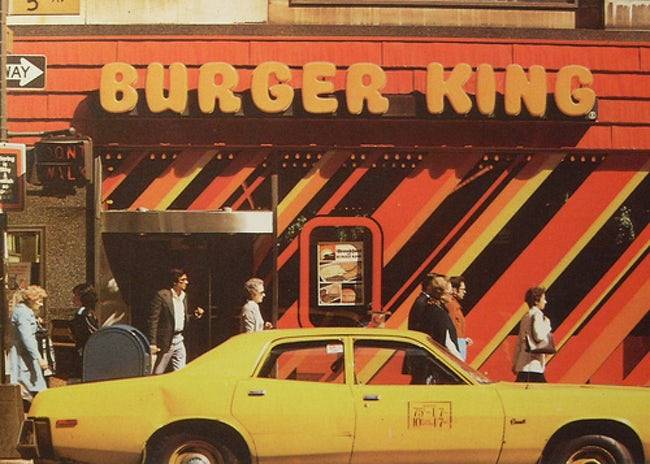 Orange Burger King