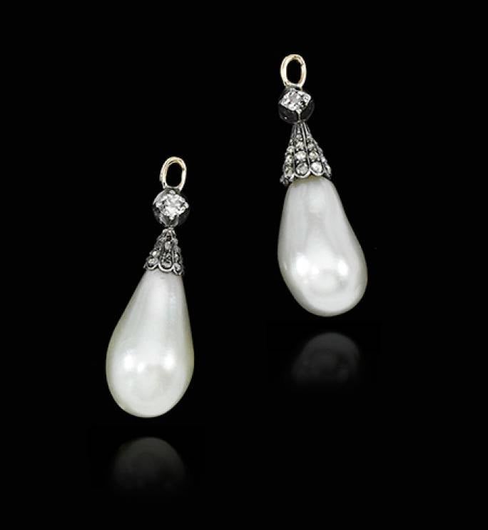 Pearl Diamond Pendants