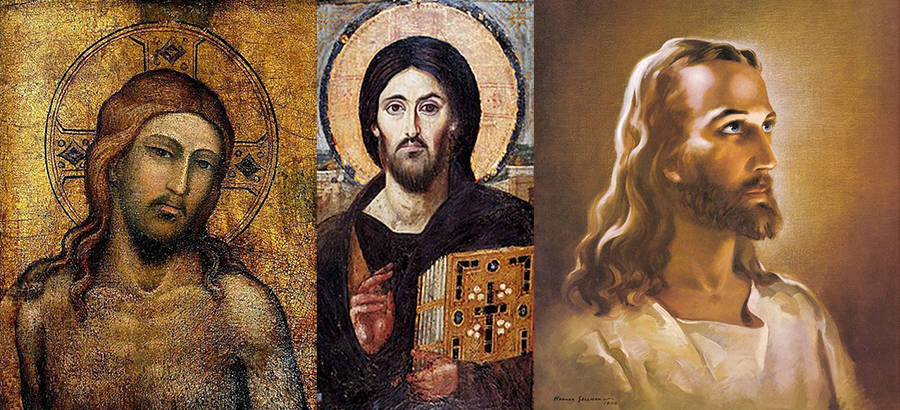 Three Christs Side By Side