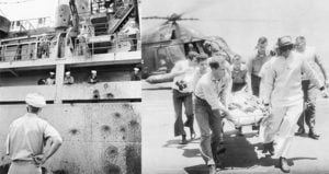 Uss Liberty After Attack Victim
