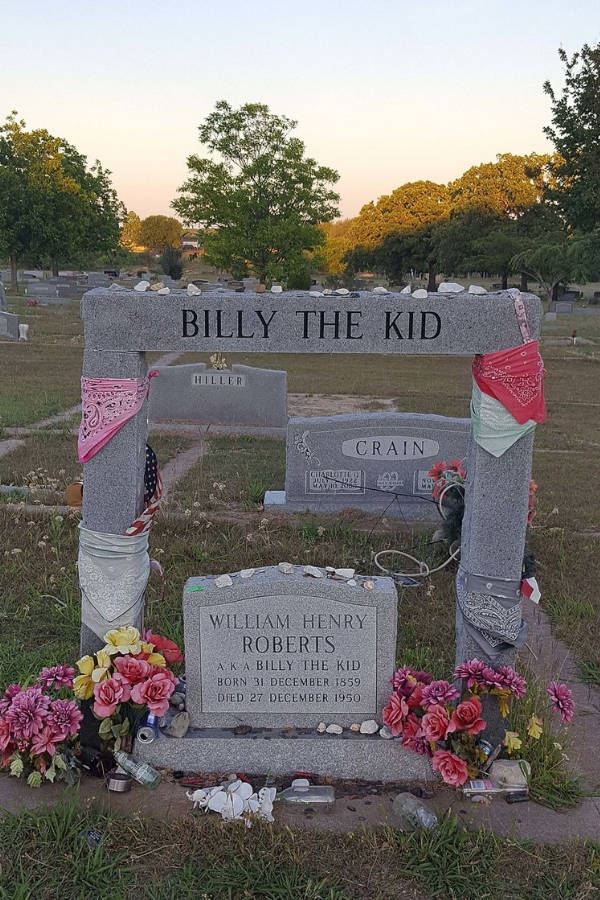 Gravestone Of Brushy Bill Roberts