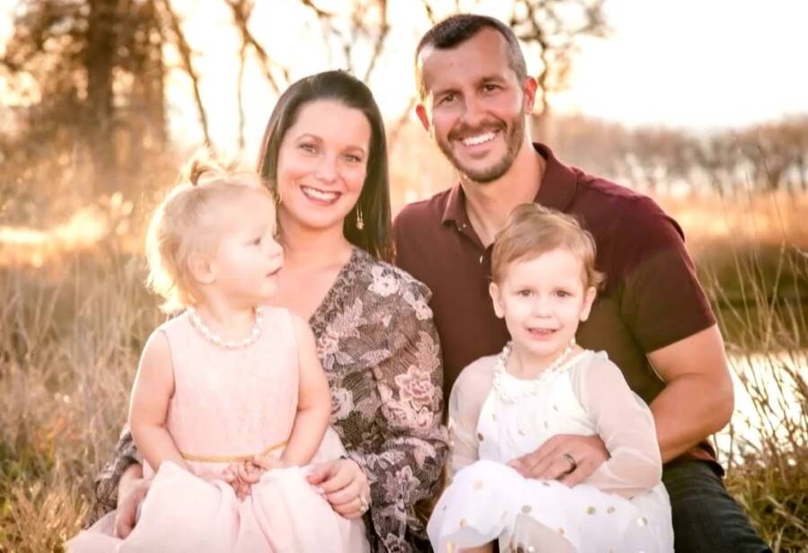 Chris Watts With His Family