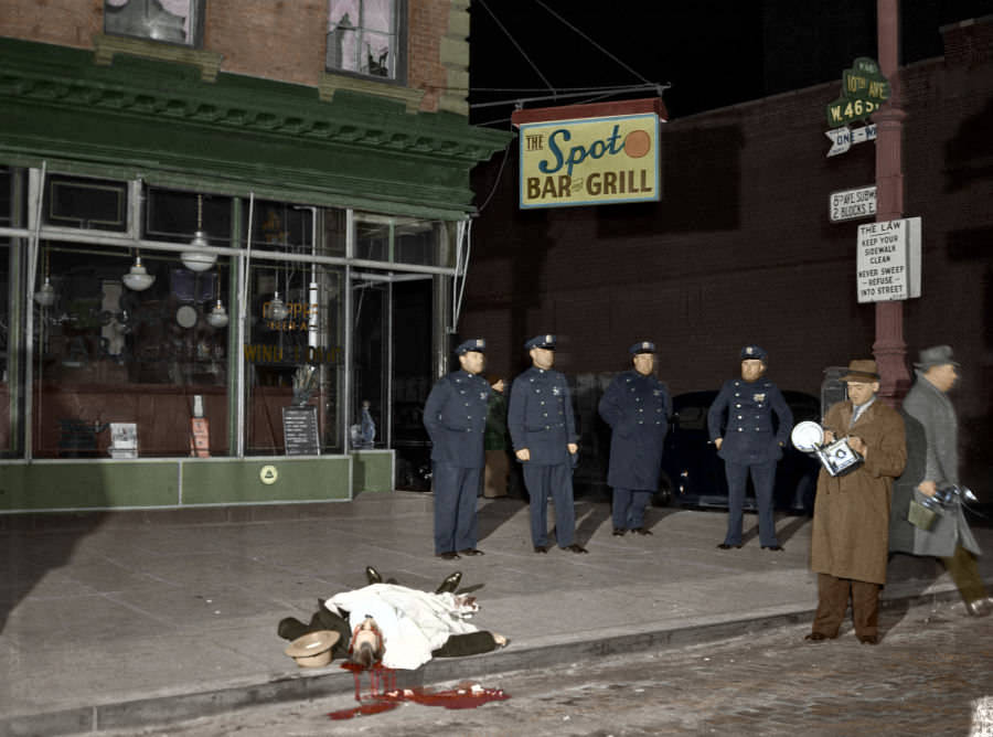 gruesome crime scene photos