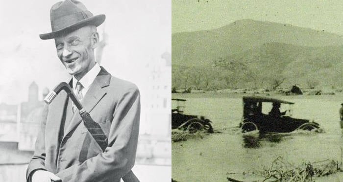 Hatfield Cars In Flood