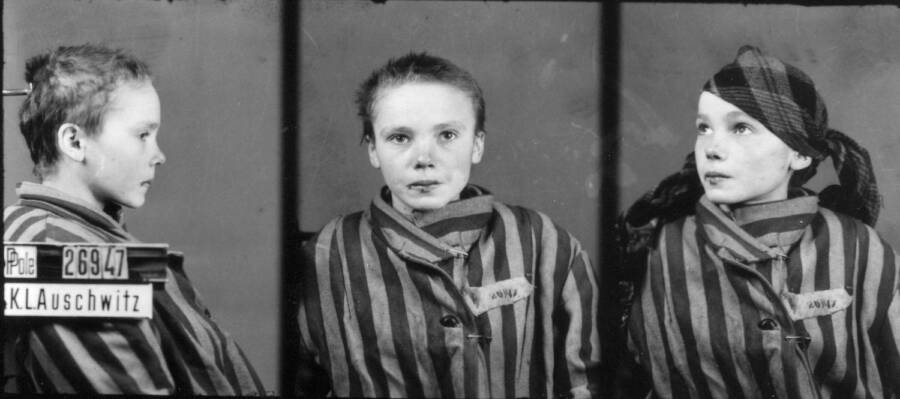 Holocaust Victim Czeslawa Kwoka Portrait